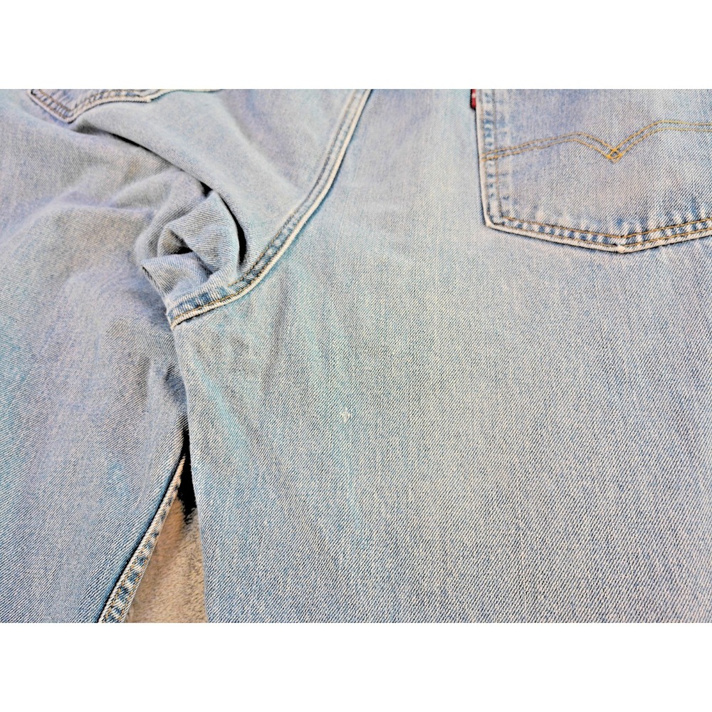 Levi's 550 Big Men's Jeans Size 48x29 Blue Denim 48 Waist 29 Inseam - Picture 7 of 16